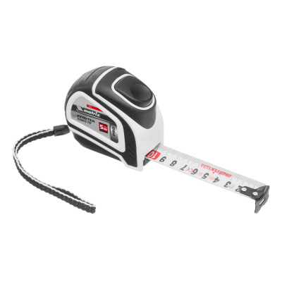 Рулетка Autostop,5 м х 25 мм,двухкомпонентный корпус,автоматическая фиксация,Pro Matrix по ценам производителя в Москве с доставкой по всей России