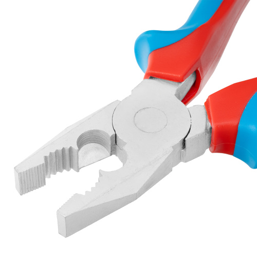 Плоскогубцы комбинированные, 200 мм, декоративные ручки (НИЗ) по ценам производителя в Москве с доставкой по всей России