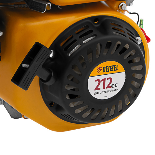 Двигатель бензиновый RX-17K, 7 л.с., 212 см3, горизонтальный вал шпонка 19 мм Denzel по ценам производителя в Москве с доставкой по всей России