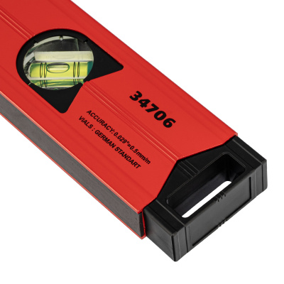 Уровень алюминиевый магнитный, 600 мм, фрезерованный, 3 глазка (1 зеркальный) усиленный Matrix по ценам производителя в Москве с доставкой по всей России