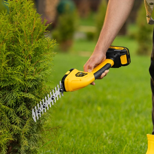 Ножницы-кусторез аккумуляторные GS-20, Li-Ion, 20 В Denzel по ценам производителя в Москве с доставкой по всей России