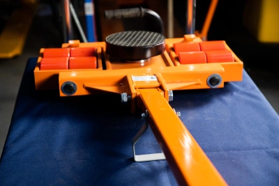 Роликовая платформа поворотная TOR X8 г/п 8 т (с ручкой) по ценам производителя в Москве с доставкой по всей России