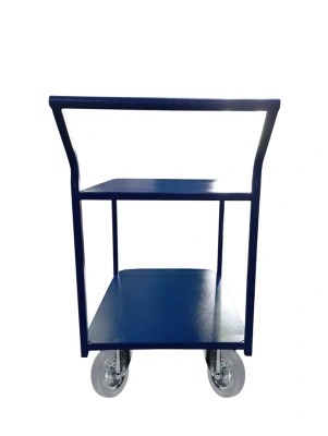 Тележка платформенная TOR ТП-1Я (500х800) 2х-ярусная (160мм) по ценам производителя в Москве с доставкой по всей России