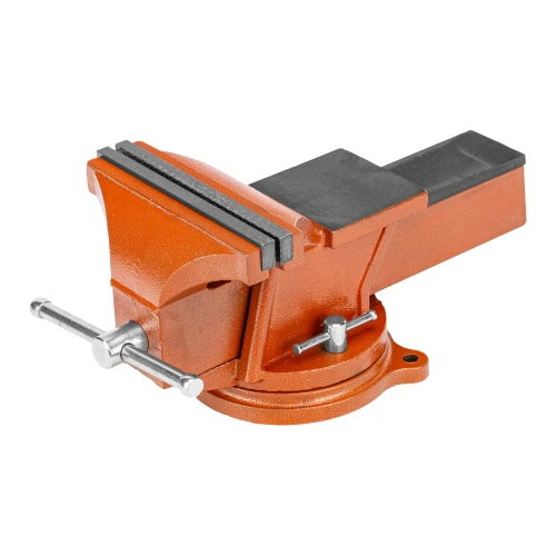 Тиски слесарные, 200 мм, поворотные, с наковальней Sparta по ценам производителя в Москве с доставкой по всей России