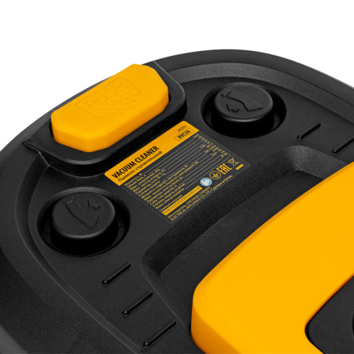 Пылесос строительный RVC30, 1400 Вт, бак 30 л, шланг 3 м, розетка с автосинхр. Denzel по ценам производителя в Москве с доставкой по всей России