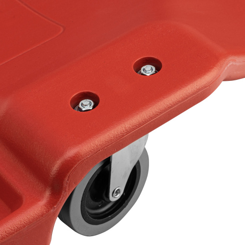 Лежак ремонтный на шести колесах, 1000 х 475 х 128 мм, пластиковый Matrix по ценам производителя в Москве с доставкой по всей России