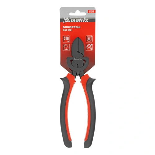 Бокорезы Black Nickel, 200 мм, двухкомпонентные рукоятки Matrix по ценам производителя в Москве с доставкой по всей России