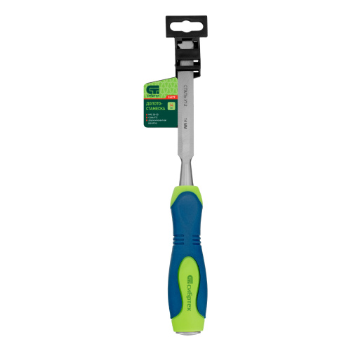 Долото-стамеска, 14 мм, двухкомпонентная рукоятка Сибртех по ценам производителя в Москве с доставкой по всей России