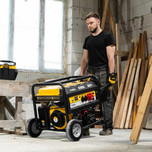 Транспортировочный комплект (колеса и ручки) для генераторов PS Denzel по ценам производителя в Москве с доставкой по всей России