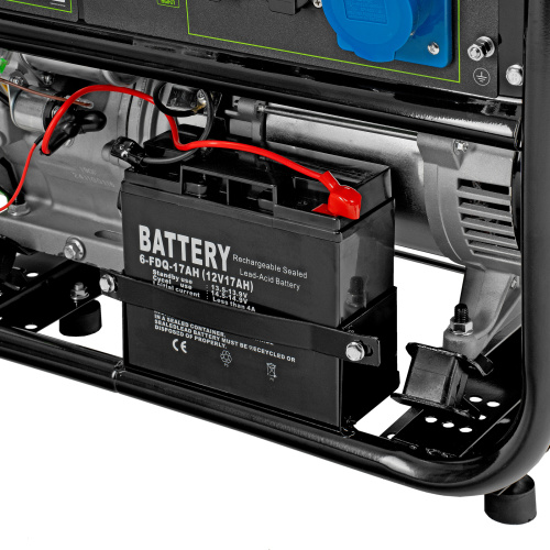 Генератор бензиновый БС-6500Э, 5.5 кВт, 230В, четырехтактный, 25 л, электростартер Сибртех по ценам производителя в Москве с доставкой по всей России