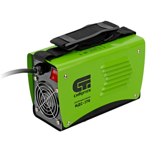 Аппарат инверторный дуговой сварки ИДС-170, 170 А, ПВ 80%, диаметр электрода 1.6-3.2 мм Сибртех по ценам производителя в Москве с доставкой по всей России