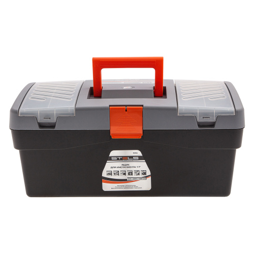 Ящик для инструмента 17", 420 х 220 х 180 мм, пластик Stels по ценам производителя в Москве с доставкой по всей России
