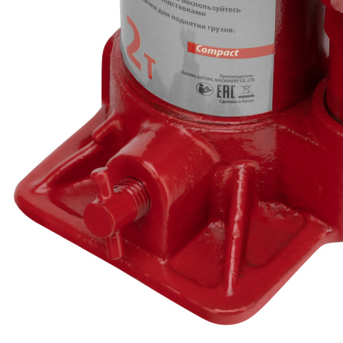 Домкрат гидравлический бутылочный 2 т, h подъема 150-280 мм Sparta Compact по ценам производителя в Москве с доставкой по всей России