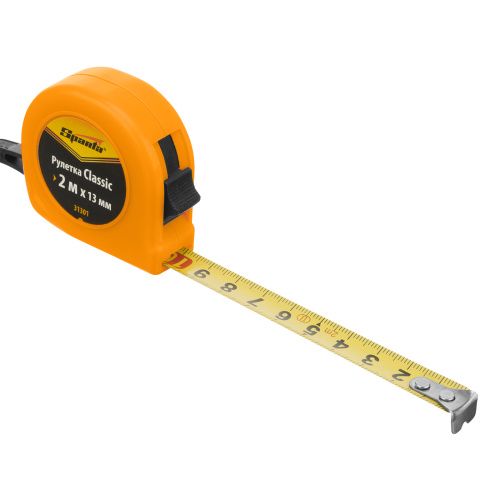 Рулетка Classic,2 м х 13 мм,пластиковый корпус Sparta по ценам производителя в Москве с доставкой по всей России