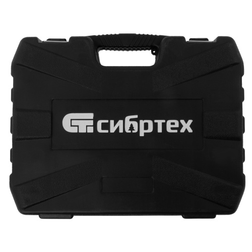 Набор инструмента, 1/2", 1/4", пластиковый кейс,94 предмета Сибртех по ценам производителя в Москве с доставкой по всей России