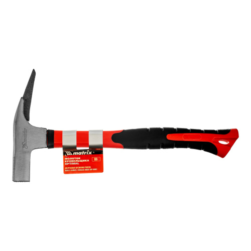 Молоток кровельщика "optimal", 600 г, фибергласовая обрезиненная рукоятка Matrix по ценам производителя в Москве с доставкой по всей России