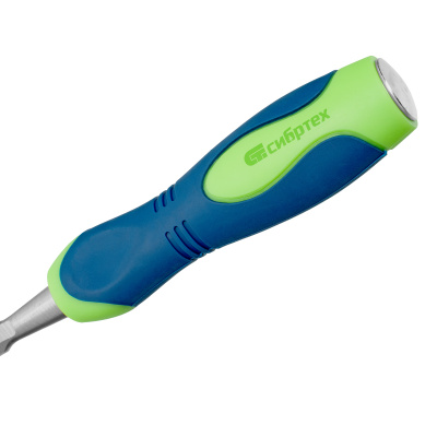 Долото-стамеска, 10 мм, двухкомпонентная рукоятка Сибртех по ценам производителя в Москве с доставкой по всей России