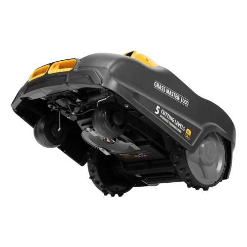 Робот-газонокосилка Grass Master 1000  1000м², 3Ач, 28V, LCD дисплей, Wi-Fi Denzel по ценам производителя в Москве с доставкой по всей России