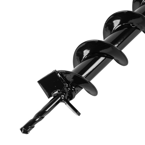 Шнек для грунта E-60, диаметр 60 мм, длина 800 мм,соединение 20 мм, несъемный нож Denzel по ценам производителя в Москве с доставкой по всей России