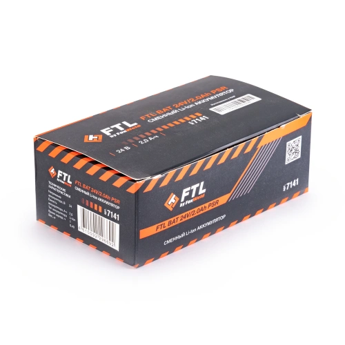 Сменный Li-Ion аккумулятор FTL BAT 24V/2.0Ah PSR купить в Москве с доставкой по всей России | ProtosMarket.ru