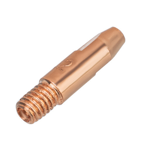 Токосъемный наконечник под проволоку 1,2 мм, М6х28, E-CU, 20 шт для MIG горелки тип 24 Denzel по ценам производителя в Москве с доставкой по всей России