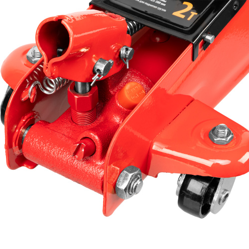 Домкрат гидравлический подкатной, 2 т, h подъема 125-300 мм, в пластиковом кейсе Sparta по ценам производителя в Москве с доставкой по всей России