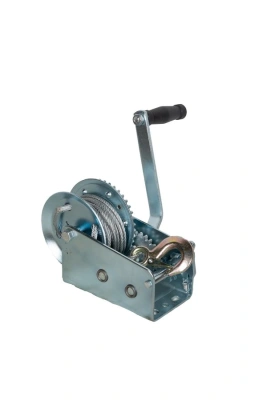 Лебедка ручная барабанная с тросом  900кг  10м оцинкованная TOR FD по ценам производителя в Москве с доставкой по всей России