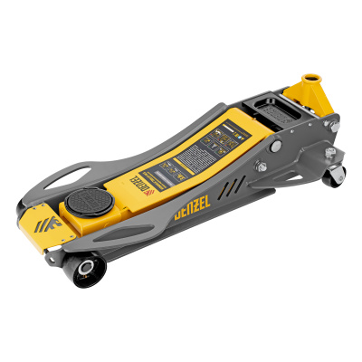 Домкрат гидравлический подкатной, 3,8 т, 110-580 мм, быстрый подъем, низкий подхват, проф. Denzel по ценам производителя в Москве с доставкой по всей России