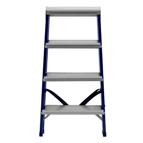 Стремянка двусторонняя 4 ступени, стальная, Сибртех по ценам производителя в Москве с доставкой по всей России