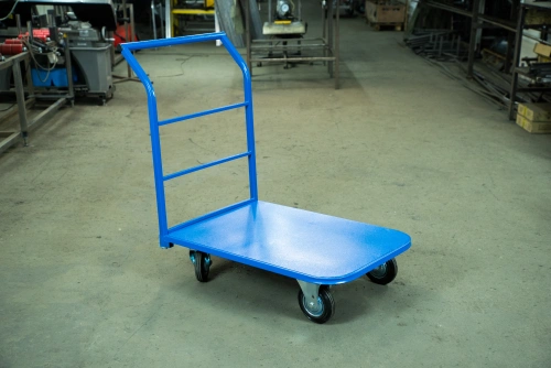 Тележка платформенная TOR ТП-2 (600х900) г/п 435 кг (160 мм) по ценам производителя в Москве с доставкой по всей России