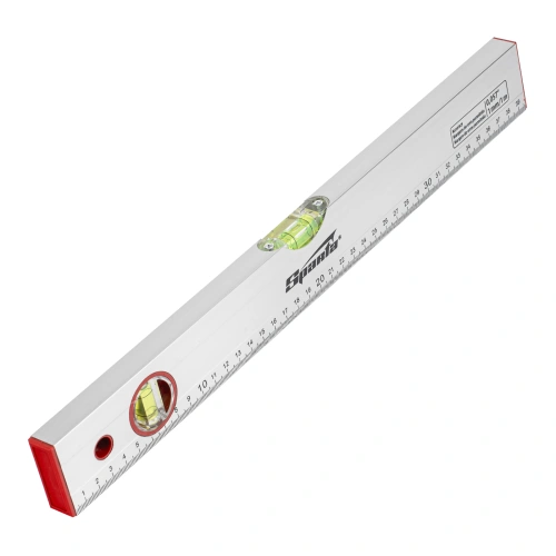 Уровень алюминиевый, 400 мм, 2 глазка, линейка Sparta по ценам производителя в Москве с доставкой по всей России