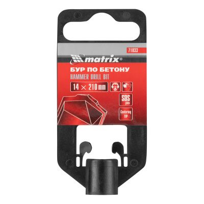 Бур по бетону, 14 x 210 мм, SDS Plus Matrix по ценам производителя в Москве с доставкой по всей России