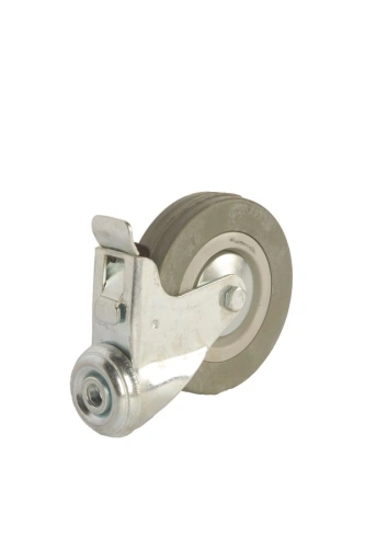 Колесо аппаратное поворотное SChgb 55 120 мм под болт с тормозом (F) по ценам производителя в Москве с доставкой по всей России