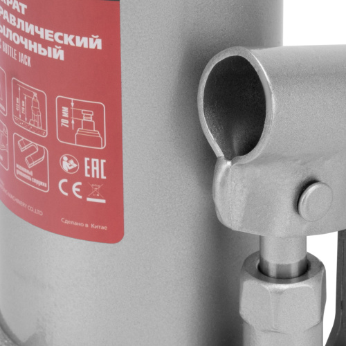 Домкрат гидравлический бутылочный, 6 т, h подъема 216-413 мм, в пластиковом кейсе Matrix по ценам производителя в Москве с доставкой по всей России