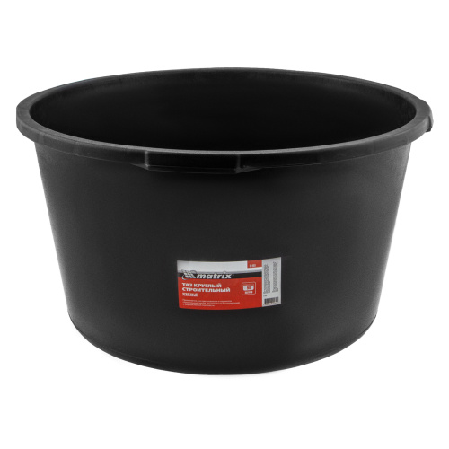 Таз круглый строительный усиленный, 90 л Matrix по ценам производителя в Москве с доставкой по всей России