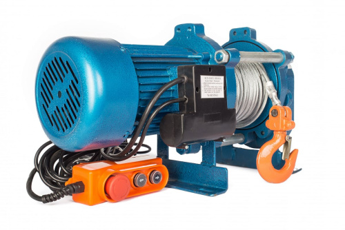 Лебедка электрическая  500 кг  70 м с канатом 380 В TOR KCD по ценам производителя в Москве с доставкой по всей России