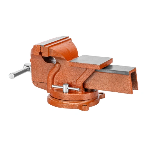 Тиски слесарные, 150 мм, поворотные, с наковальней Sparta по ценам производителя в Москве с доставкой по всей России