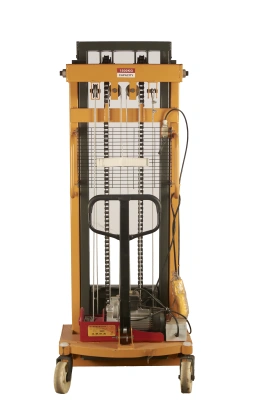 Штабелер с электроподъемом 1,5 т 1,6 м TOR TSW с лебедкой и пультом по ценам производителя в Москве с доставкой по всей России