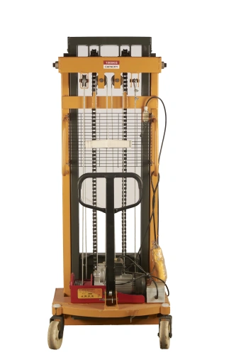 Штабелер с электроподъемом 1,5 т 1,6 м TOR TSW с лебедкой и пультом по ценам производителя в Москве с доставкой по всей России