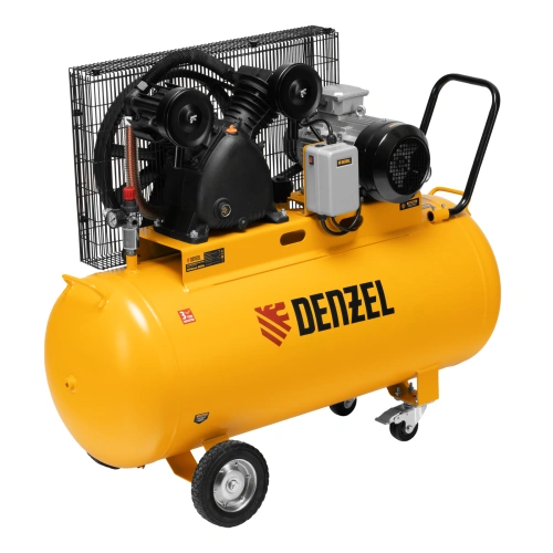 Компрессор воздушный рем. привод BCV 4000-T/200, 4,0 кВт, 200 литров, 690 л/мин Denzel по ценам производителя в Москве с доставкой по всей России