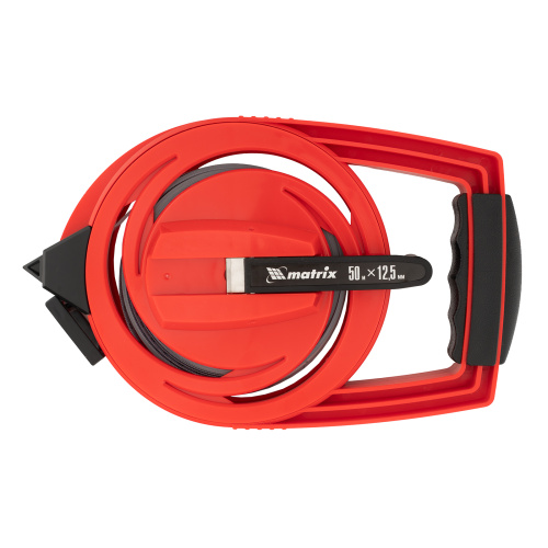Рулетка геодезическая, 50 м х 12,5 мм, металлическая лента, закрытый корпус Matrix по ценам производителя в Москве с доставкой по всей России
