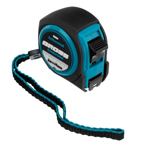 Рулетка Komfortabel 3 м х 19 мм,обрезиненный корпус Gross по ценам производителя в Москве с доставкой по всей России