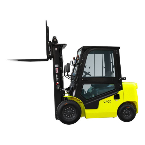 Дизельный погрузчик с кабиной YETT CPCD25-WS1K2-ZSM540-3W-K по ценам производителя в Москве с доставкой по всей России