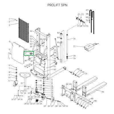 Зарядная розетка для штабелеров SPN по ценам производителя в Москве с доставкой по всей России
