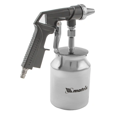 Пистолет пескоструйный с нижним бачком, пневматический Matrix по ценам производителя в Москве с доставкой по всей России