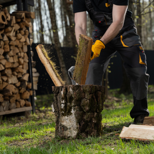 Топор кованый, 1130 г, американский тип, буковая рукоятка, 430мм, EFP Denzel по ценам производителя в Москве с доставкой по всей России
