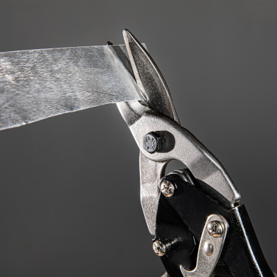 Ножницы по металлу, 250 мм, пряморежущие, для тонкого металла, обрезиненные рукоятки Matrix по ценам производителя в Москве с доставкой по всей России