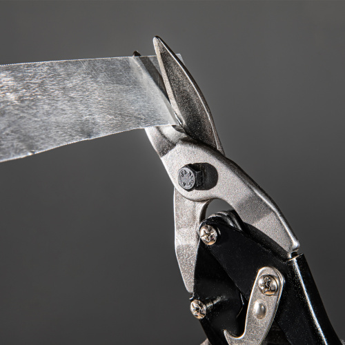 Ножницы по металлу, 250 мм, пряморежущие, для тонкого металла, обрезиненные рукоятки Matrix по ценам производителя в Москве с доставкой по всей России