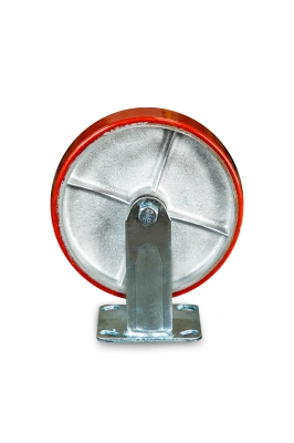 Колесо большегрузное неповоротное FCp 80 200 мм полиуретановое (N) по ценам производителя в Москве с доставкой по всей России