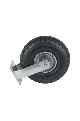 Колесо пневматическое резиновое 260 мм PRF 85 неповоротное на кронштейне по ценам производителя в Москве с доставкой по всей России